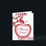 L'Shana Tova : floral apple Holiday Card<br><div class="desc"></div>
