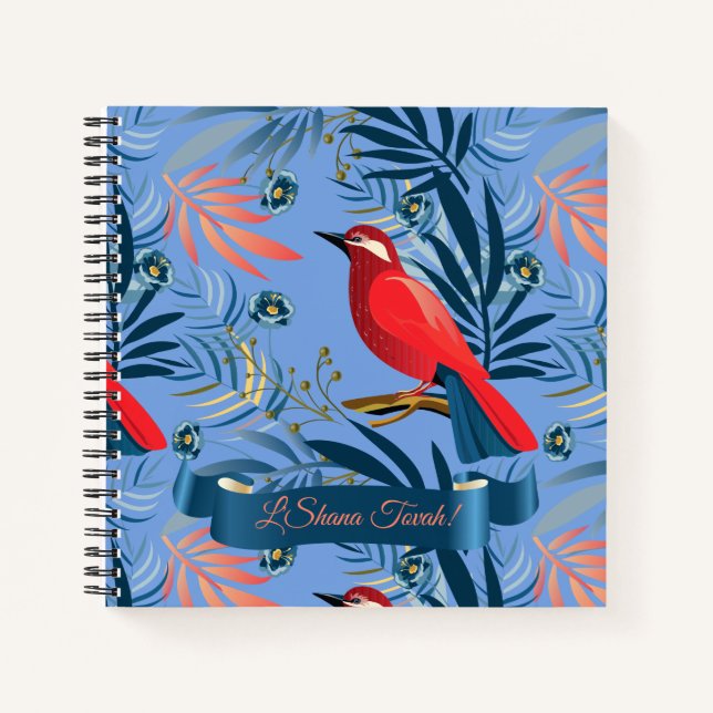 L'Shana Tovah! Rosh Hashanah Jewish New Year Notebook (Front)
