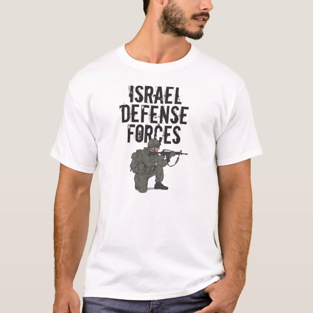 lsrael Defence Forces T-Shirt (Front)