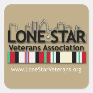 LSVA Tan Vehicle Decal Square Sticker