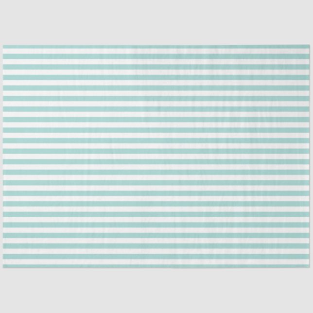 Lt Blue and Gold Nautical Series Design 1 Tissue Paper (Front)