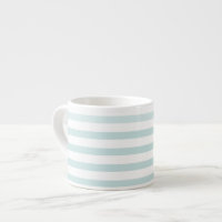 Lt. Blue and White Horizontal Stripe
