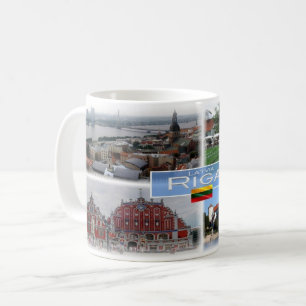 LT Latvia Lietuva - Riga - Coffee Mug