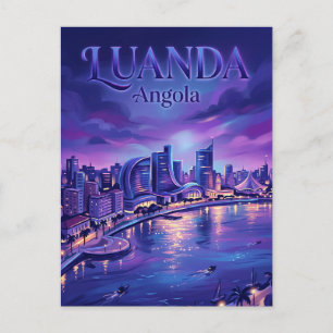 Luanda Bay Angola Postcard