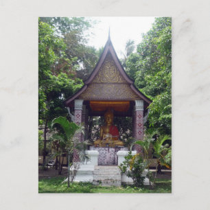 luang buddha postcard