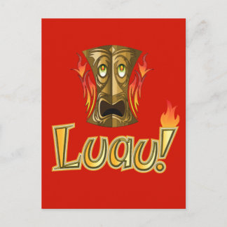 Luau 3 postcard