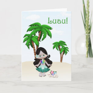 Luau Invitation
