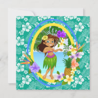 Luau Invitation / Beach Wedding Party