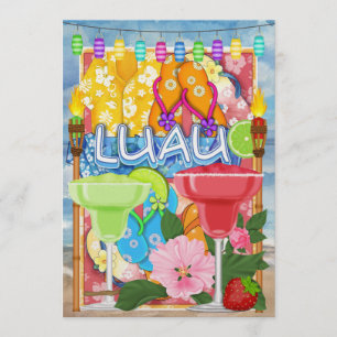 Luau Invitation by SRF