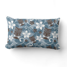 LUAU TIKI PATTERN (BLUE)