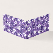 LUAU TIKI PATTERN (PURPLE)