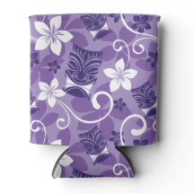 LUAU TIKI PATTERN (PURPLE)