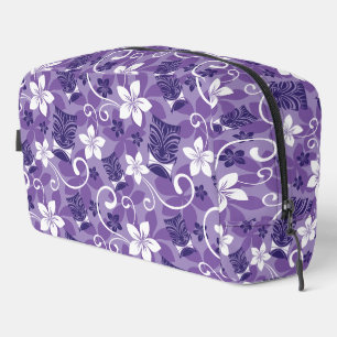 LUAU TIKI PATTERN (PURPLE) DOPP KIT