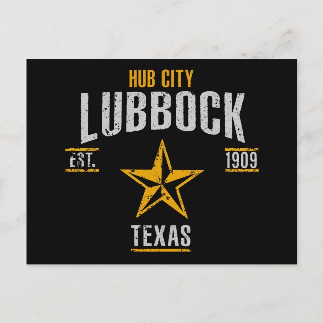 Lubbock Postcard (Front)