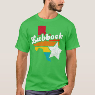Lubbock Texas Vintage Distressed Souvenir 2 T-Shirt