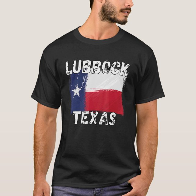 Lubbock TX Souvenirs T-Shirt (Front)