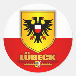Lubeck Classic Round Sticker