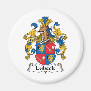 Lubeck Family Crest Magnet