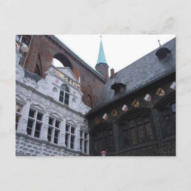 Lubeck Germany Postcard (Front)