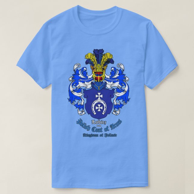 Lubicz Polish coat of arms T-Shirt (Design Front)