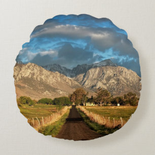 Lubken Canyon Road Round Cushion
