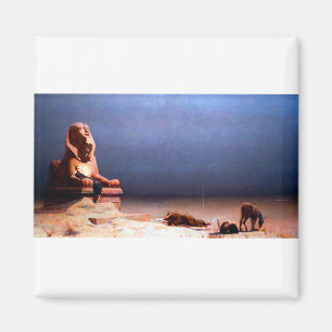 Luc Olivier Merson Rest on the Flight into Egypt Magnet