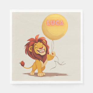 Luca Birthday Napkin