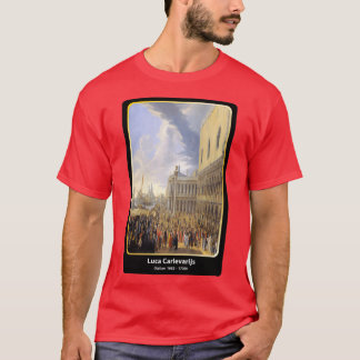 Luca Carlevarijs Italian 1663 1730 classical art T-Shirt