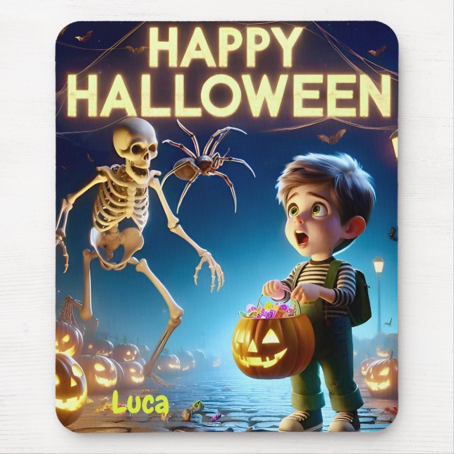 LUCA ~ Happy Halloween ~ Mousepad (Front)