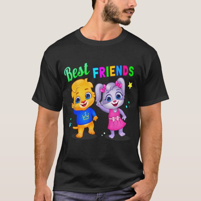 Lucas and Ruby - Best Friends Forever By RV AppStu T-Shirt (Front)