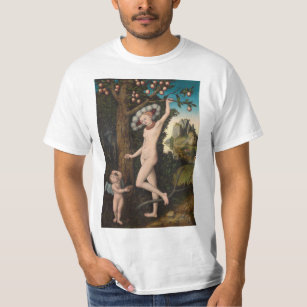 Lucas Cranach The Elder - Cupid Complaining T-Shirt