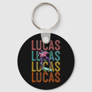 Lucas Custom Skateboarding Hob Key Ring