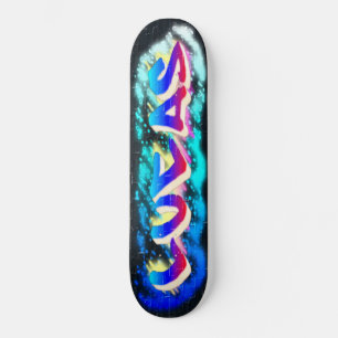 LUCAS Customised Graffiti Skateboard