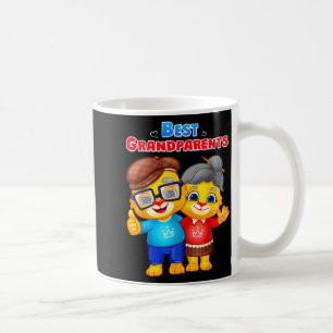 Lucas Family _ Grandma And Grandpa, The Best Grand Coffee Mug