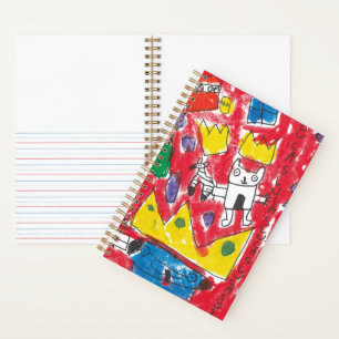 Lucas's Basquiat inspired Notebook