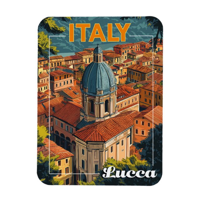 Lucca, Italy  Magnet (Vertical)