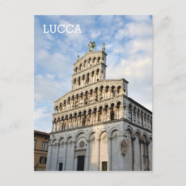 Lucca, Italy Postcard (Front)