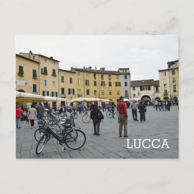 Lucca, Italy Postcard (Front)