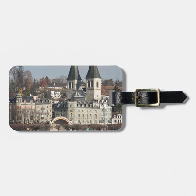Lucern, Switzerland Luggage Tag (Front Horizontal)