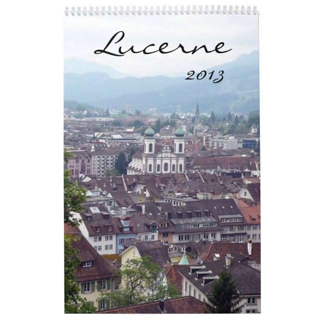 lucerne 2013 calendar (Cover)