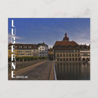 Lucerne old Town Switzerland Postcard