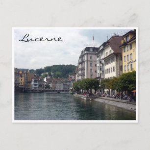 lucerne reuss postcard