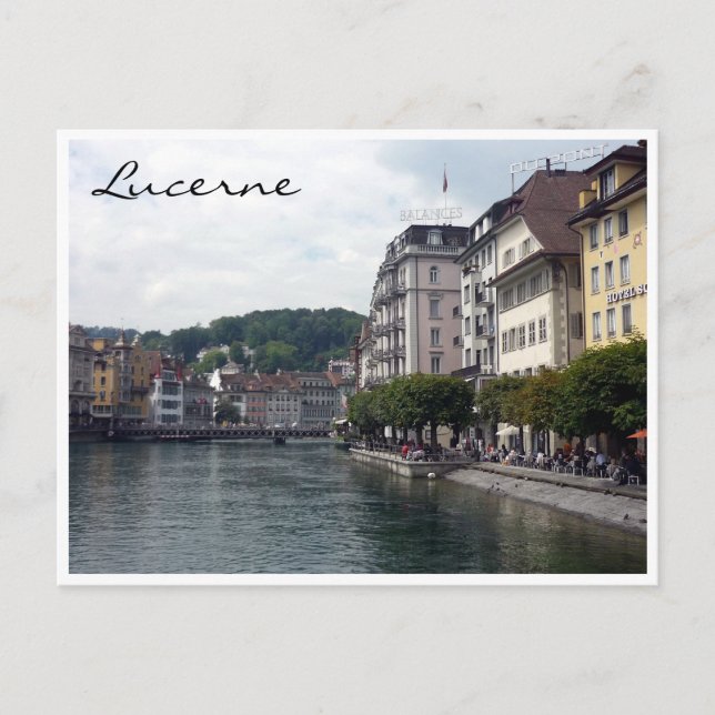 lucerne reuss postcard (Front)