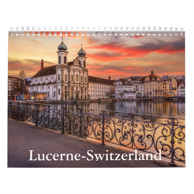 Lucerne-Switzerland Calendar (Cover)