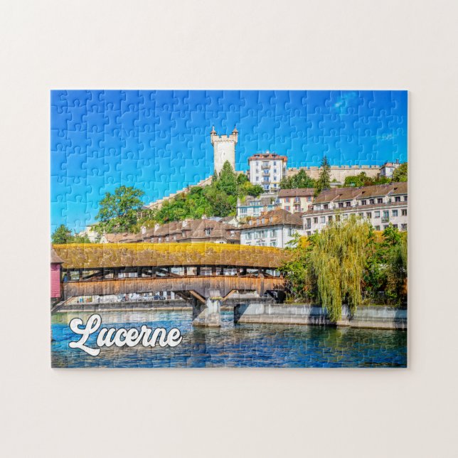 Lucerne, Switzerland Jigsaw Puzzle (Horizontal)