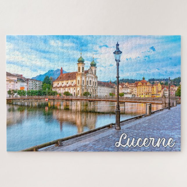 Lucerne, Switzerland Jigsaw Puzzle (Horizontal)