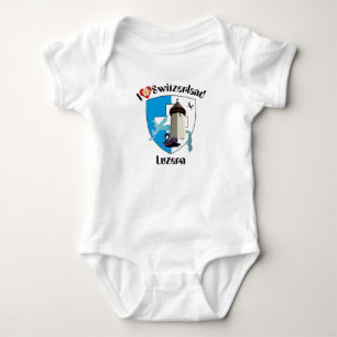 Lucerne Switzerland Suiss Svizzera Switzerland T-S Baby Bodysuit