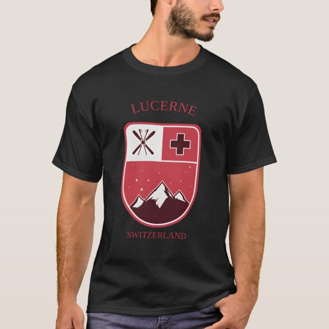 Lucerne Switzerland T-Shirt (Front)
