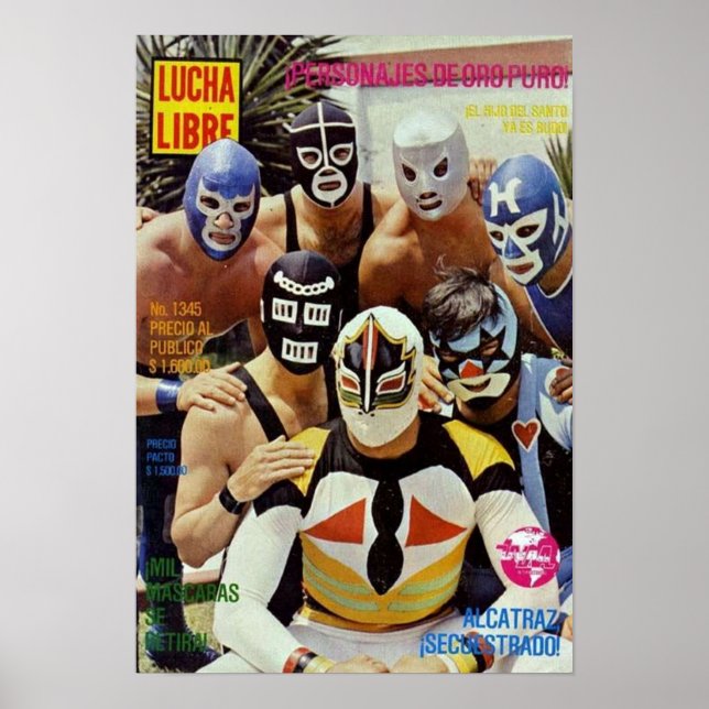 Lucha Libra Group Shot Poster (Front)