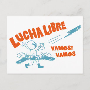 LUCHA LIBRE#28 POSTCARD